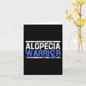 Alopecia Awareness Haair Loss Krieger Tool Flag Su Karte (Gelbe Blume)