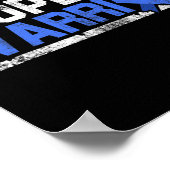 Alopecia Awareness Haair Loss Krieger Tool Flag Su Poster (Ecke)