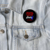 Alopecia Awareness Haarausfall Krieger Perfect Hea Button (Beispiel)