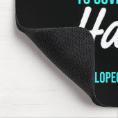 Alopecia Awareness Haarausfall Krieger Perfect Hea Mousepad (Ecke)