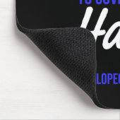 Alopecia Awareness Haarausfall Krieger Perfect Hea Mousepad (Ecke)