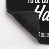 Alopecia Awareness Haarausfall Krieger Perfect Hea Mousepad (Ecke)