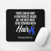 Alopecia Awareness Haarausfall Krieger Perfect Hea Mousepad (Mit Mouse)