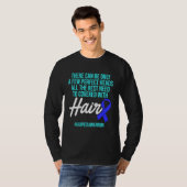 Alopecia Awareness Haarausfall Krieger Perfect Hea T-Shirt (Vorne ganz)
