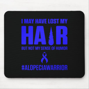 Alopecia Awareness Haarausfall Krieger Überlebende Mousepad