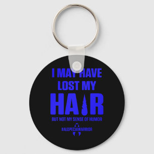Alopecia Awareness Hair Loss Krieger Überlebende 2 Schlüsselanhänger