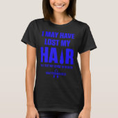 Alopecia Awareness Hair Loss Krieger Überlebende 2 T-Shirt (Vorderseite)