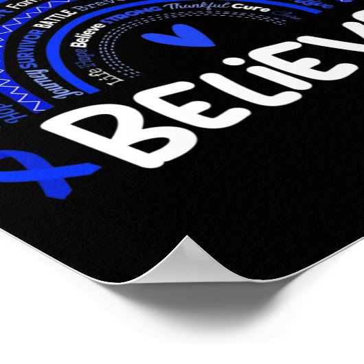 Alopecia Awareness Month Alopezie Poster (Ecke)