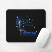Alopecia Bewusstsein Glaube Hoffnung Liebe Dandeli Mousepad (Mit Mouse)