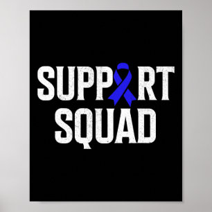 Alopecia Krieger Unterstützung Squad Alopezie Bewu Poster