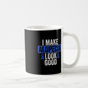 Alopecia sehen gut Haare verlieren Blue Ribbon Awa Kaffeetasse