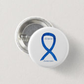 Alopecia Sensibilisierungskampagne Bon Custom Art  Button (Vorne & Hinten)