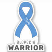 Alopecia Warrior Vinyl Sticker (Vorderseite)