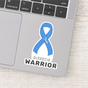 Alopecia Warrior Vinyl Sticker