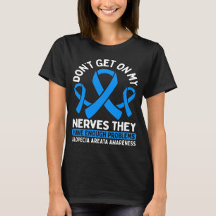 Alopezie Areata Sensibilisierung Krieger Überlebe T-Shirt