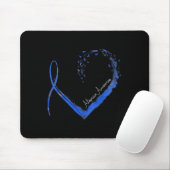 Alopezie Bewusstsein des Herzens 1 Mousepad (Mit Mouse)