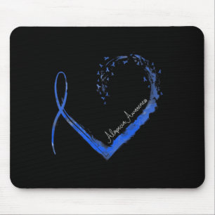 Alopezie Bewusstsein des Herzens 1 Mousepad