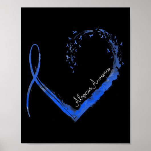 Alopezie Bewusstsein des Herzens 1 Poster (Vorne)