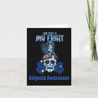 Alopezie Bewusstsein Ihr Kampf ist mein Kampf Karte