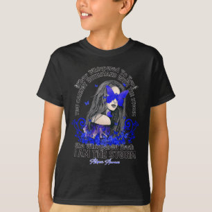 Alopezie Bewusstsein ist der Sturm Mädchen Schmett T-Shirt