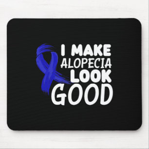 Alopezie gut aussehen Alopezie Krieger Mousepad