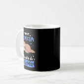 Alopezie Ich kann seltsame Dinge tun Kaffeetasse (Vorderseite Links)