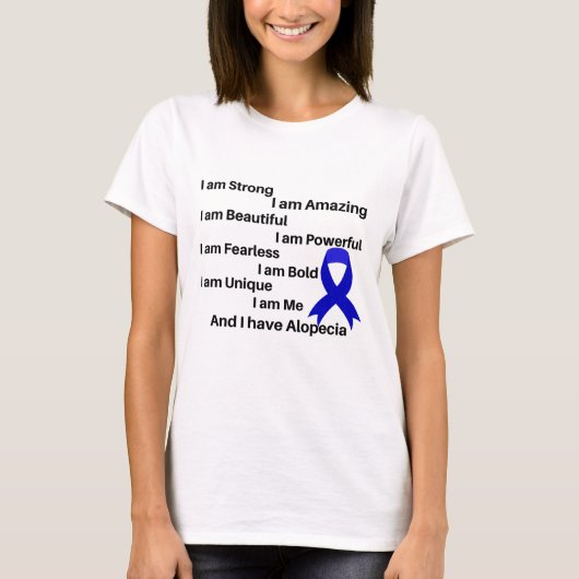 Alopezie Inspiration Shirt (Vorderseite)