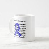 Alopezie Inspirative Tasse (Vorderseite Links)