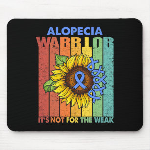 Alopezie Krieger Es ist nicht für die Schwäche Mousepad