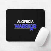 Alopezie Krieger Haarausfall Bewusstsein Band Mousepad (Mit Mouse)