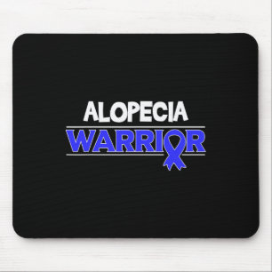 Alopezie Krieger Haarausfall Bewusstsein Band Mousepad