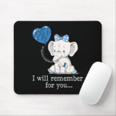 Alopezie Sensibilisierung Elefant 1 Mousepad (Mit Mouse)