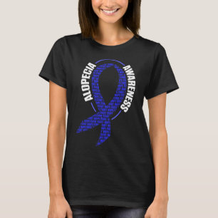 Alopezie Sensibilisierung für Haarausfall Krieger T-Shirt