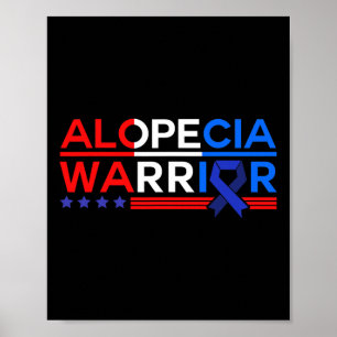 Alopezie Sensibilisierung Haarausfall Krieger Ernä Poster