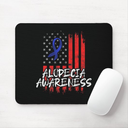 Alopezie Sensibilisierung Haarausfall Krieger Gesu Mousepad (Mit Mouse)