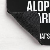 Alopezie Sensibilisierung Haarausfall Krieger Held Mousepad (Ecke)