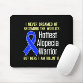 Alopezie Sensibilisierung Haarausfall Krieger Hitz Mousepad (Mit Mouse)