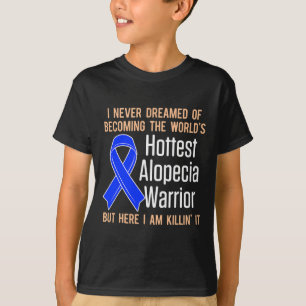Alopezie Sensibilisierung Haarausfall Krieger Hitz T-Shirt