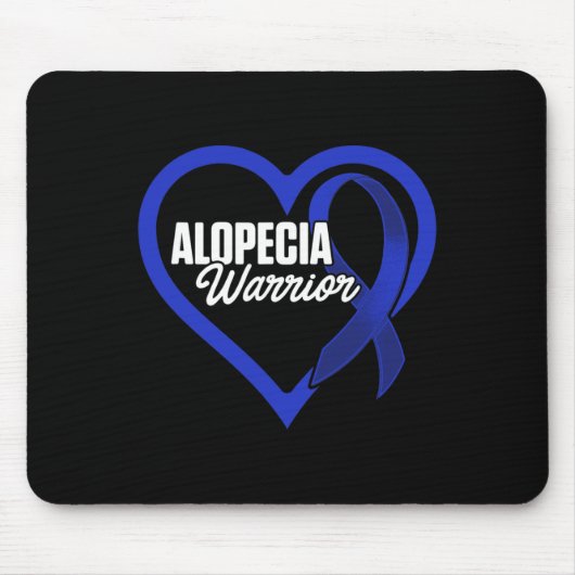 Alopezie Sensibilisierung Haarausfall Krieger Pfle Mousepad (Vorne)