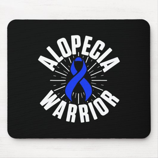 Alopezie Sensibilisierung Haarausfall Krieger Ther Mousepad (Vorne)