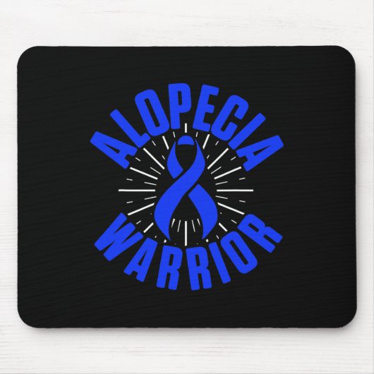 Alopezie Sensibilisierung Haarausfall Krieger Ther Mousepad (Vorne)