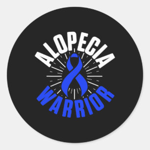 Alopezie Sensibilisierung Haarausfall Krieger Ther Runder Aufkleber
