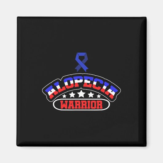 Alopezie Sensibilisierung Haarausfall Krieger Unte Magnet (Vorne)