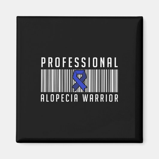 Alopezie Sensibilisierung Haarausfall Krieger veru Magnet (Vorne)