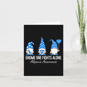 Alopezie Sensibilisierungsgewinn Ich trage Blue Ri Karte