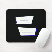 Alopezie Überprüfung Sehr schlecht. Das Zimmer war Mousepad (Mit Mouse)