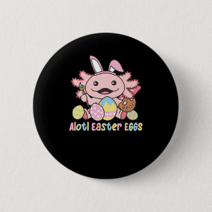 Alotl Ostereier Axolotl Ostern mit Puppe Button