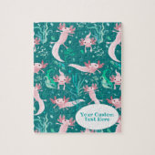 Alotta Pink Axolotls Custom Jigsaw Puzzle (Vertikal)