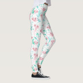 Alotta Pink Axolotls Weiße Leggings (Rechts)