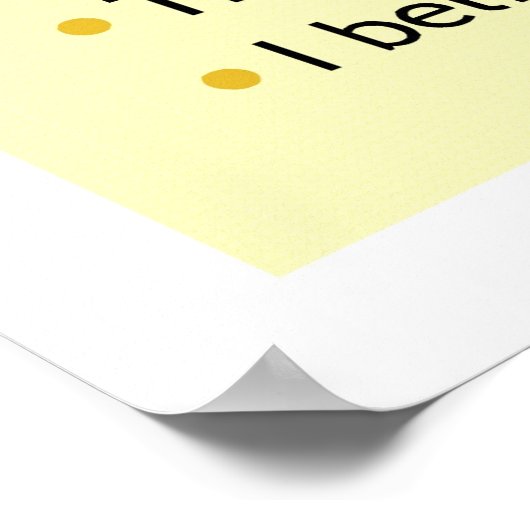 Aloud denken poster (Ecke)